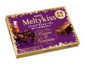 Meltykiss Rum & Raisin Chocolate By Meiji From Japan logo