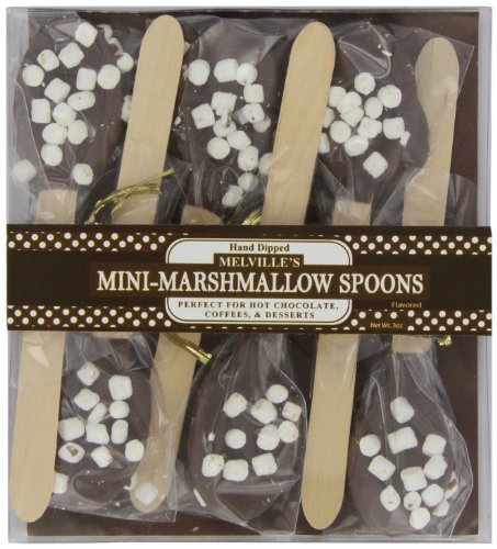 Melville Candy Company Mini Marshmallow Dipped Spoons, 6-count logo