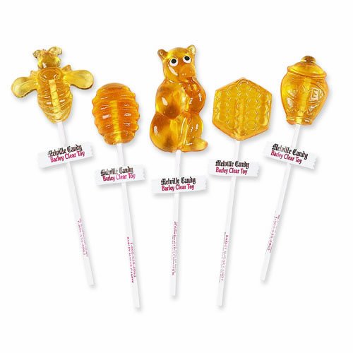 Melville Candy Lollipops, Assorted Honey, 0.7 ounce Lollipops (Pack of 24) logo
