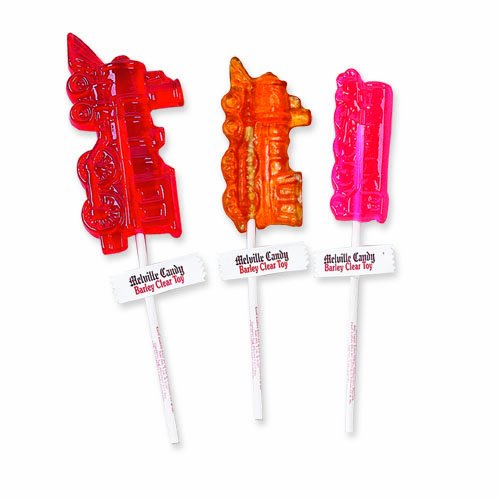 Melville Candy Lollipops, Assorted Train, 1 ounce Lollipops (Pack of 24) logo