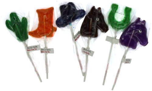 Melville Candy Lollipops, Assorted Western, 1 ounce Lollipops (Pack of 24) logo