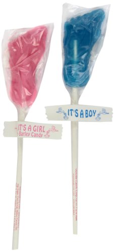 Melville Candy Lollipops, Baby Feet, 0.6 ounce Lollipops (Pack of 24) logo