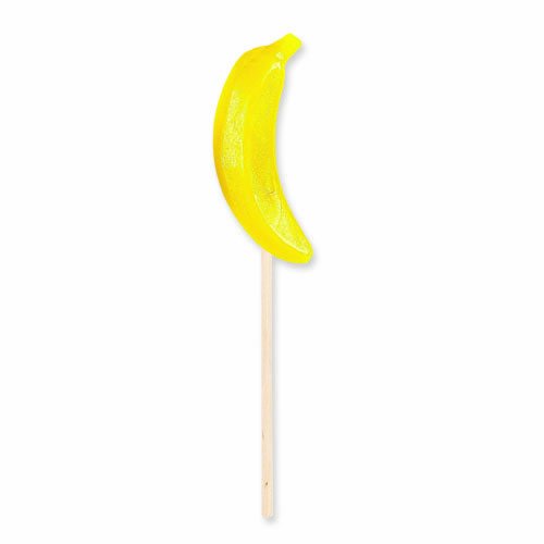 Melville Candy Lollipops, Banana, 1.2 ounce Lollipops (Pack of 24) logo