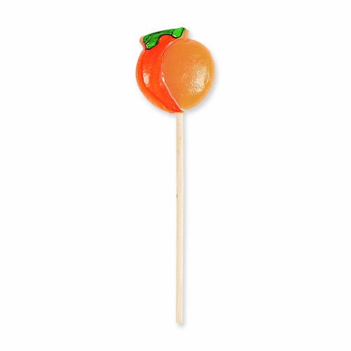 Melville Candy Lollipops, Harvest Peach, 1.2 ounce Lollipops (Pack of 24) logo