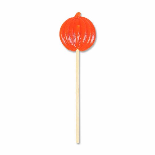 Melville Candy Lollipops, Harvest Pumpkin, 1.2 ounce Lollipops (Pack of 24) logo