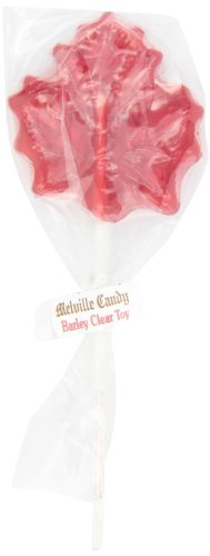 Melville Candy Lollipops, Leaves, 1 ounce Lollipops (Pack of 24) logo