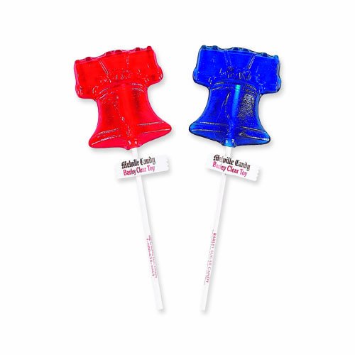 Melville Candy Lollipops, Liberty Bell, 1.2 ounce Lollipops (Pack of 24) logo