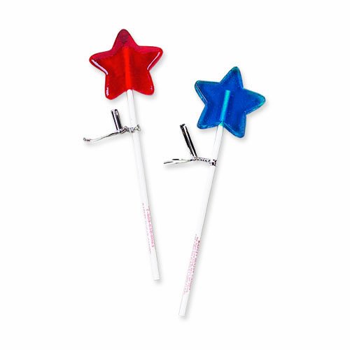 Melville Candy Lollipops, Small Stars, 0.7 ounce Lollipops (Pack of 24) logo