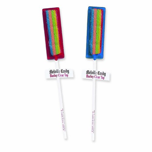 Melville Candy Lollipops, Sour Rectangle Lollipops (Pack of 24) logo