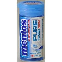 Mentos Chewing Gum Sugarfree Fresh Mint logo