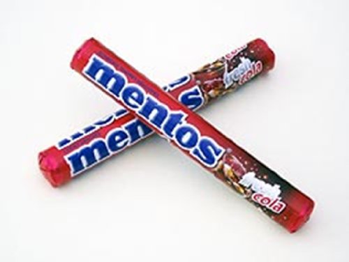 Mentos Cola Candy 37g. logo