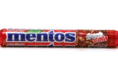 Mentos (fresh Cola) – 1.32oz [pack of 3] logo