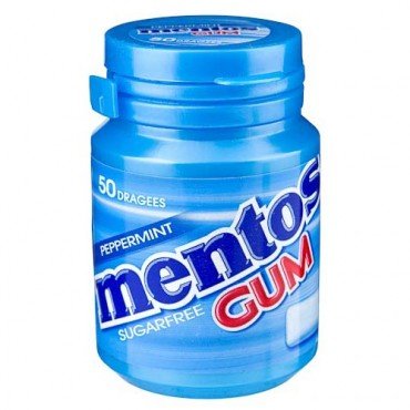 Mentos Sugarfree Gum – Peppermint logo