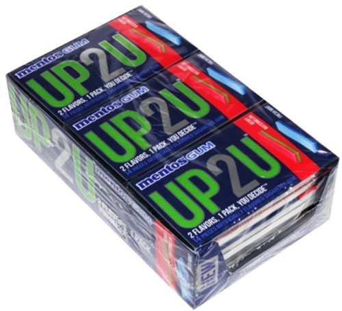 Mentos Up2u Gum Berry Watermelon & Fresh Mint logo