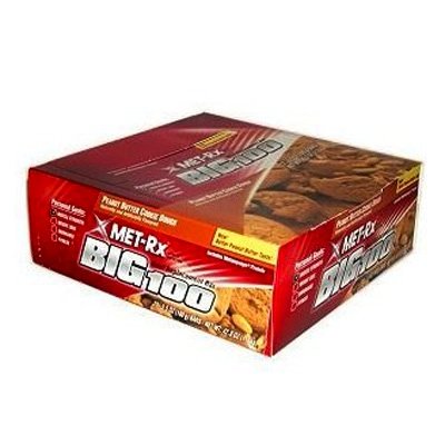 Met Rx Big 100 Pnb Carmel Crunch (Pack of 12) logo