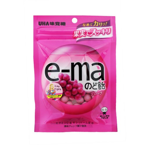 Mikakuto-e-ma Bag Grape Candy logo