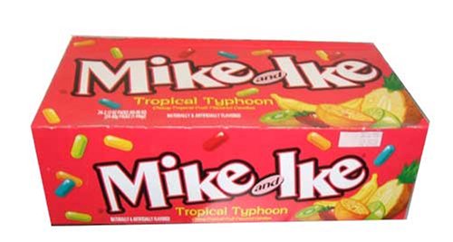 Mike and Ike Tropical Typhoon Candy logo