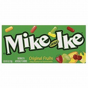 Mike & Ike Chewy Fruit Flavored Candy 9.5 Oz logo