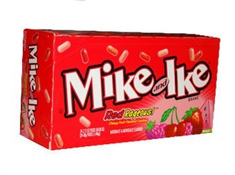 Mike & Ike Red Rageous 2.12 Oz. (Pack of 24) logo