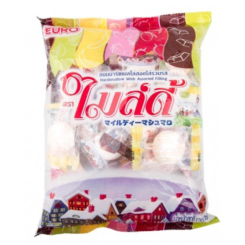 Mildy Marshmallows With Assorted Filling 120g logo