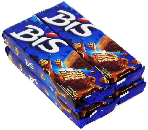 Milk Chocolate Bis Lacta – Box W/ 20 Units – 4.9oz | Chocolate Ao Leite Bis Lacta – Caixa C/ 20 Unidades – 140g – (multi Pack) logo