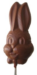 Milk Chocolate Bunny Lollipop 1.5 Oz logo