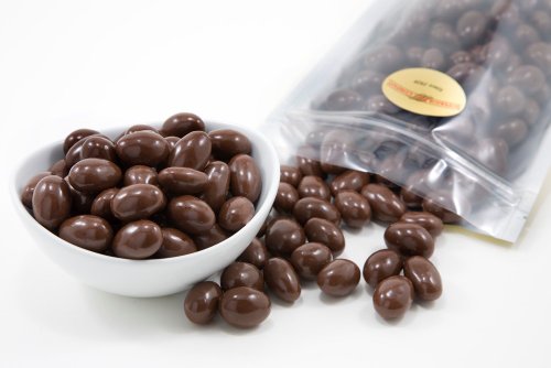 Milk Chocolate Covered Almonds (1 Pound Bag) logo