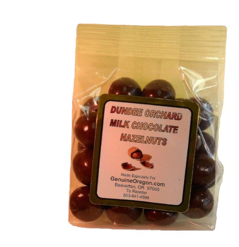 Milk Chocolate-covered Hazelnuts (6 Oz Bag) : Oregon-grown Filberts logo