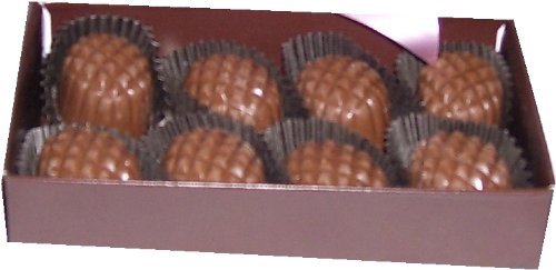 Milk Chocolate Covered Pecan-pan 8 Pcs logo