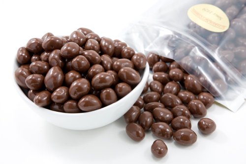 Milk Chocolate Covered Pistachios (1 Pound Bag) logo