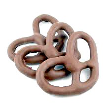 Milk Chocolate Covered Pretzels, 16 Oz. (1 Lb) logo