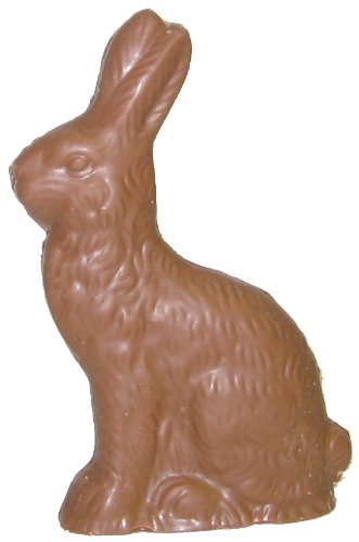 Milk Chocolate Easter Bunny Rabbit 4 Oz. Solid Chocolate logo