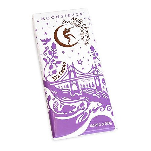 Milk Chocolate Sea Salt Toffee Bar logo