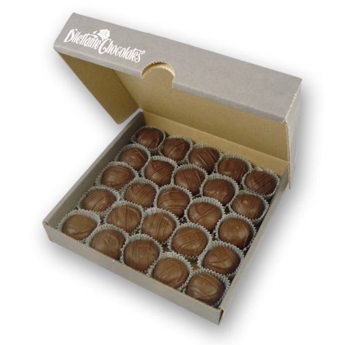 Milk Chocolate Truffles – 25 Piece Bulk Box – By Dilettante logo