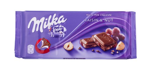 Milk Chocolate With Raisins & Nuts logo