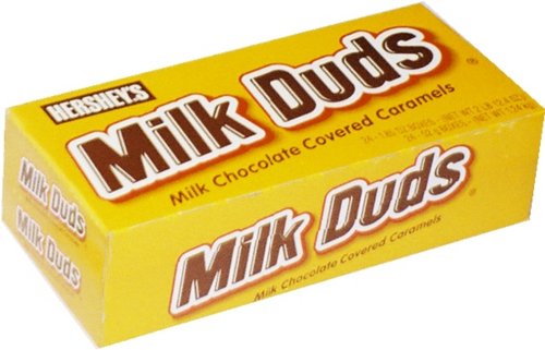 Milk Duds Chocolate Covered Caramels 24ct logo