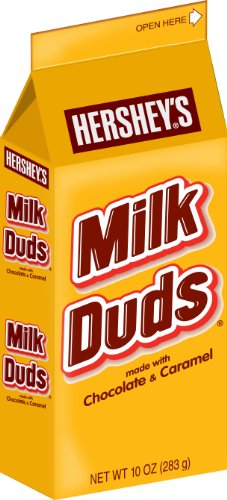 Milk Duds Made With Chocolate and Caramel, 10 Ounce (Pack of 12) logo