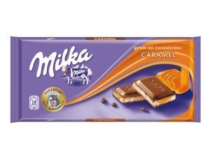 Milka – Caramel (100g) logo