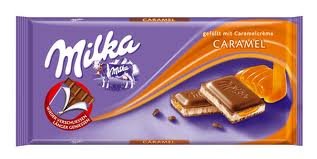 Milka – Caramel 100g (Pack of 3) logo