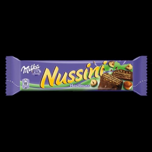 Milka Nussini Hazelnut, Single Bar logo