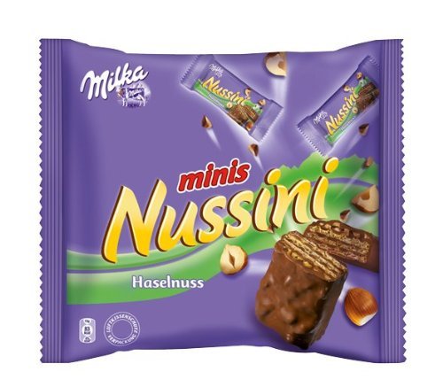 Milka Nussini Minis 150g logo