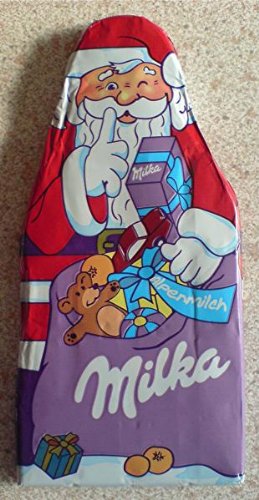 Milka Santa Claus Alpenmilch Chocolate ( 85 G ) logo