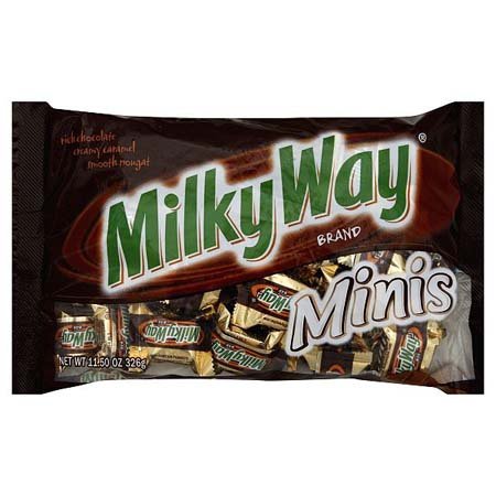 Milky Way Minis Chocolate Bar Bag 11.5 Oz (Pack of 12) logo