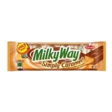 Milky Way Simply Caramel 0.74 Oz Fun Size Bars 30 Total Fun Size Bars logo