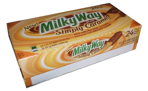 Milky Way Simply Caramel Chocolate Bars 24 Count Of 1.91 Oz Bars logo