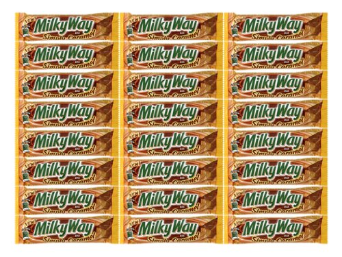 Milky Way Simply Caramel Chocolate Bars 24ct/1.91 Oz – Tj13 logo