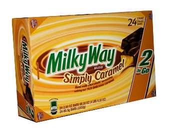 Milkyway Simply Caramel Bars King Size logo