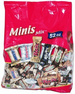 Mini Candy Bar Mix 52oz Bag logo