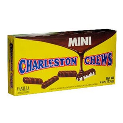 Mini Charleston Chews Candy 4 Ounce Theater Size Packs 12 Boxes logo