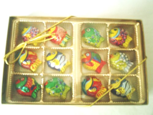 Mini Fish Solid Milk Chocolate Gift Box (12 Pcs) logo